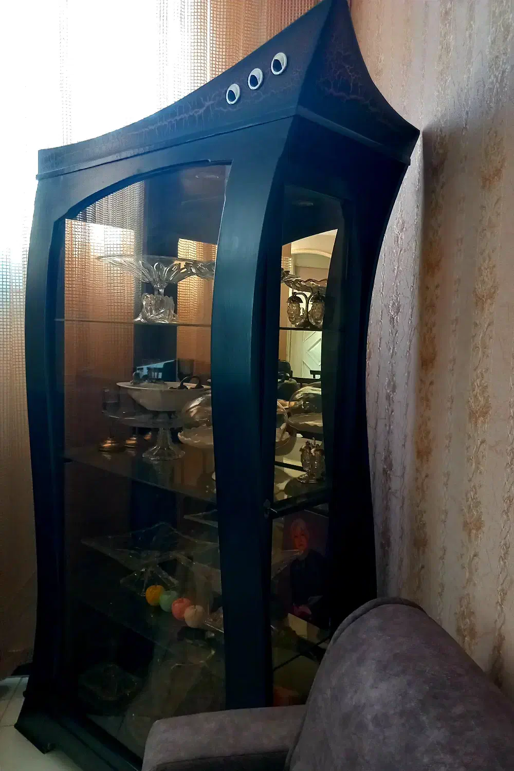 ویترین ، ایستاده چوبی|بوفه، ویترین، کنسول|کرج, حصارک بالا|دیوار