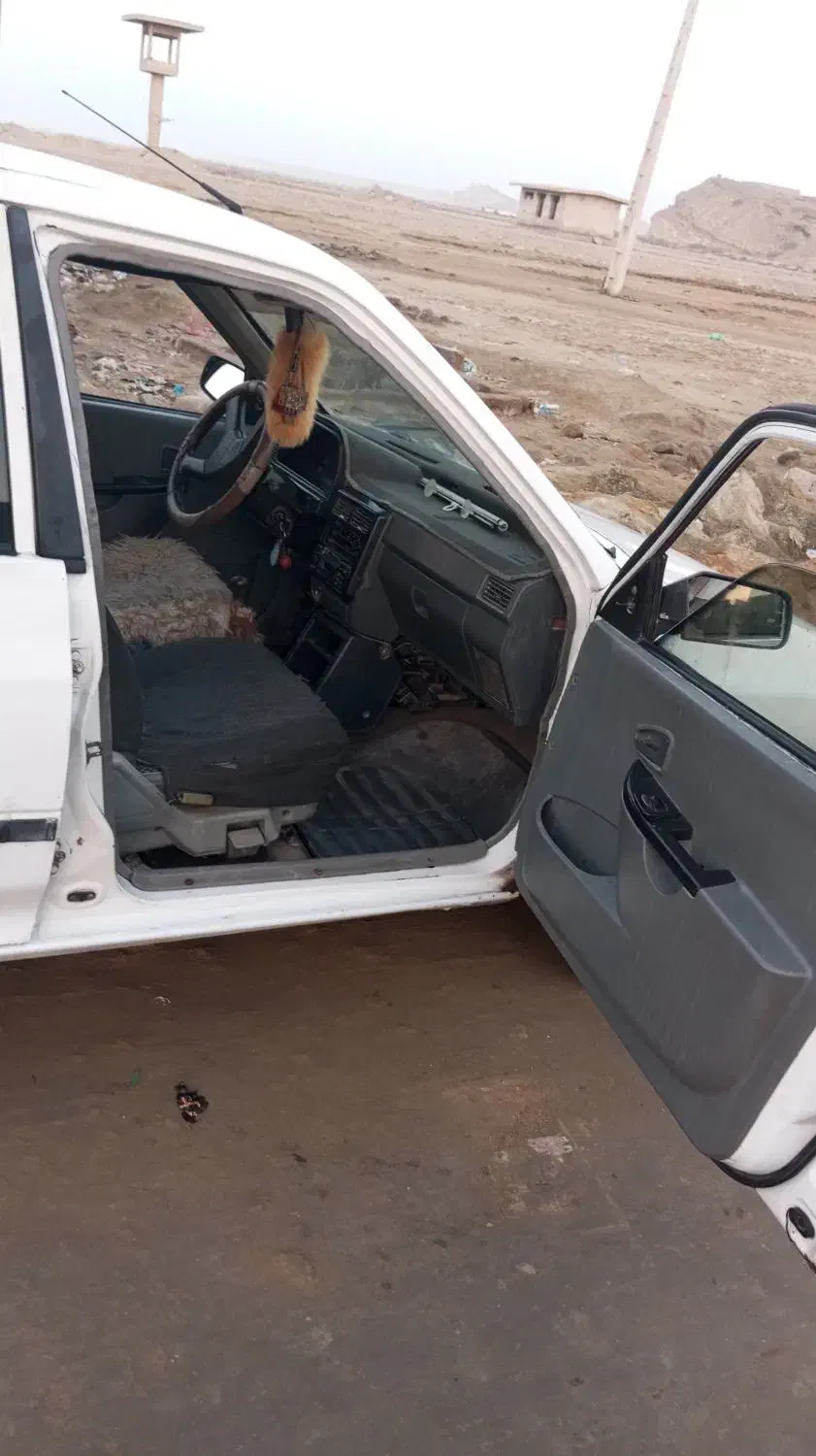 پراید سفید صبا ۱۳۱ مدل 86|خودرو کلاسیک|کنارک, |دیوار