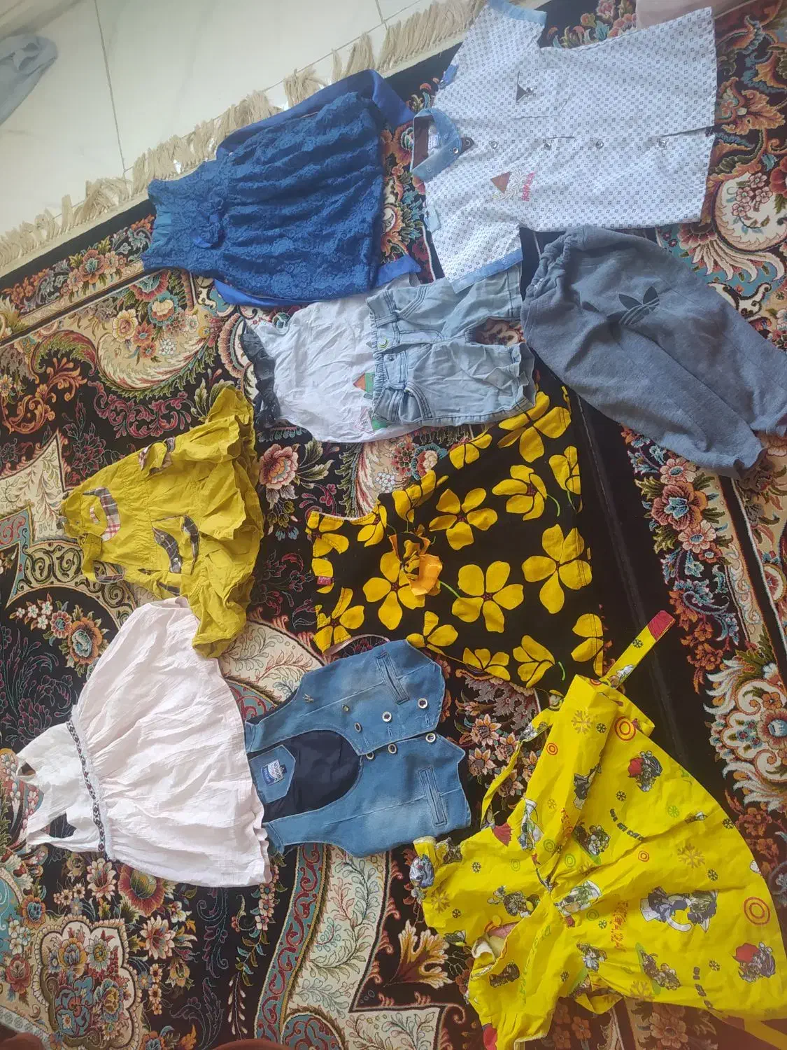 لباس یک سال تا دو سال دخترانه|کفش و لباس بچه|خرمآباد, |دیوار