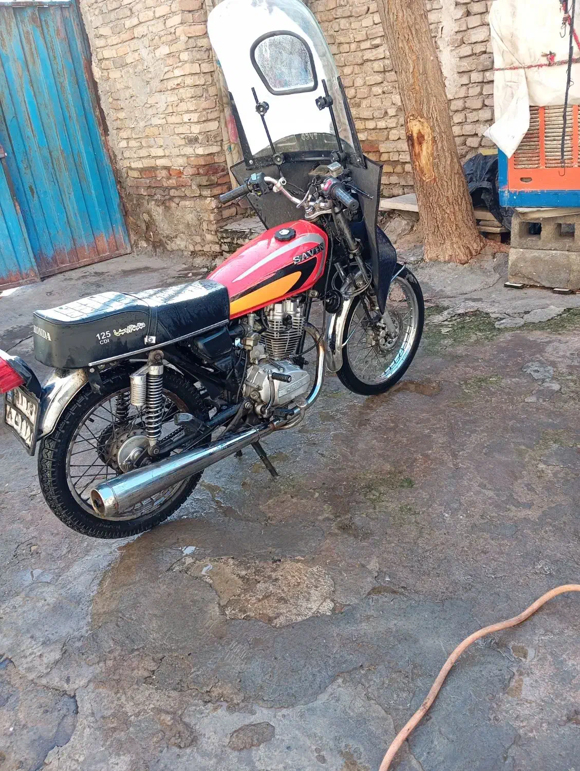 موتور125 استارتی|موتورسیکلت|خرم‌آباد, |دیوار