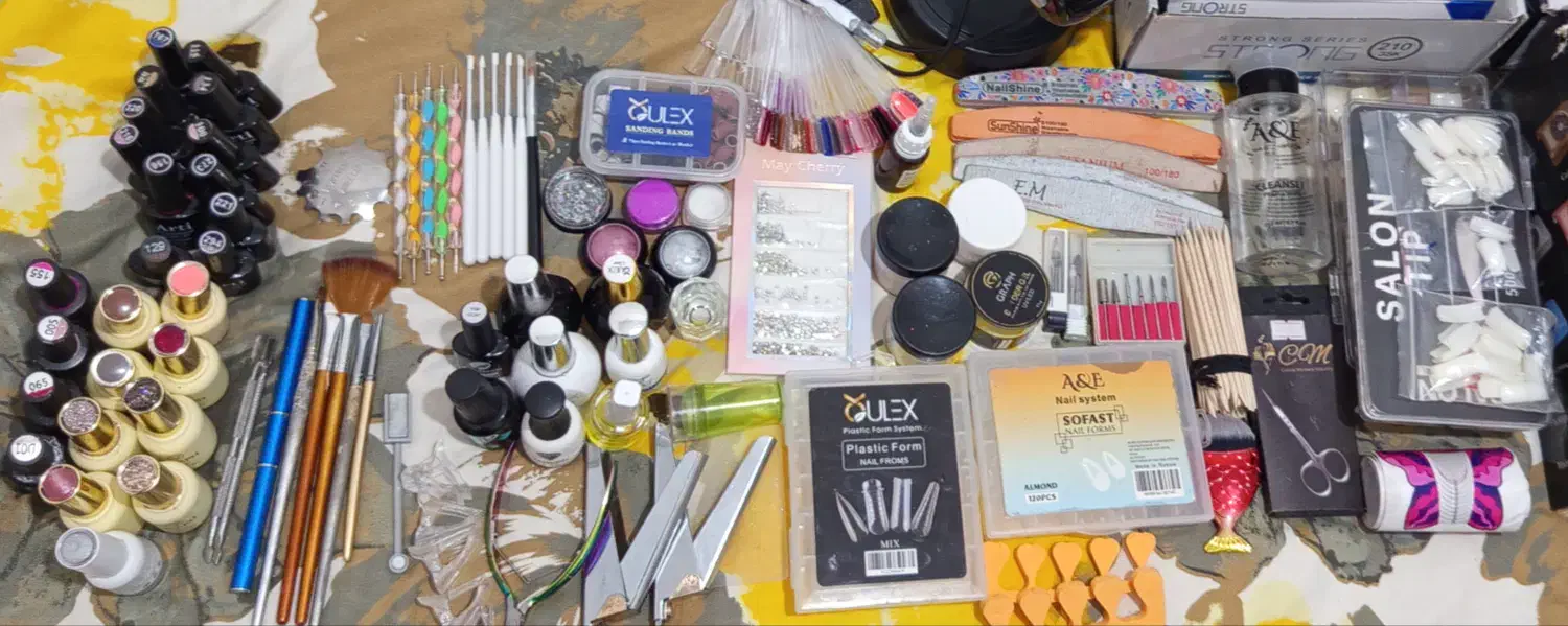 وسایل کاشت ناخن  پک کامل ناخن|آرایشی، بهداشتی، درمانی|مهاباد (آذربایجان غربی), |دیوار