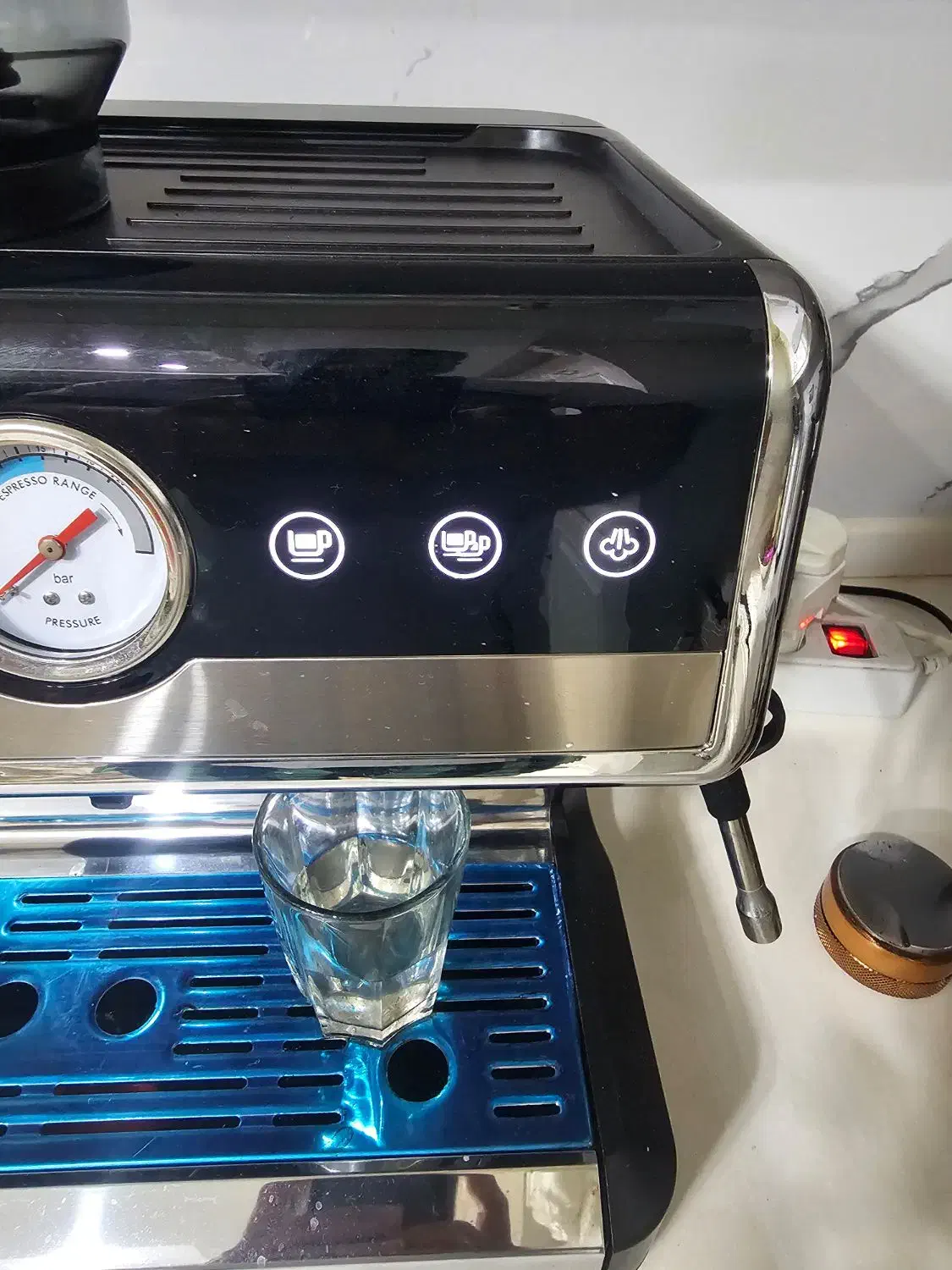 اسپرسوساز نیمه صنعتی جنرال ژاپن GE-9867 آسیاب دار|سماور، چای‌ساز، قهوه‌ساز|بندرعباس, |دیوار