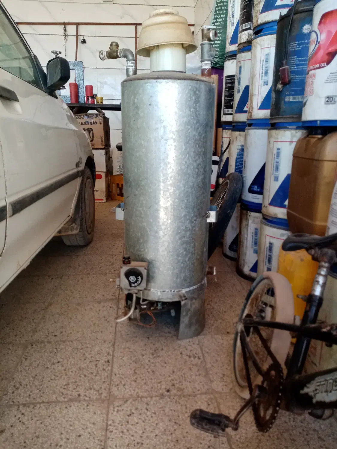 آبگرمکن دیواری پنجاه لیتری سالم مرتب|آبگرمکن، پکیج، شوفاژ|تربتحیدریه, پائین ولایت|دیوار