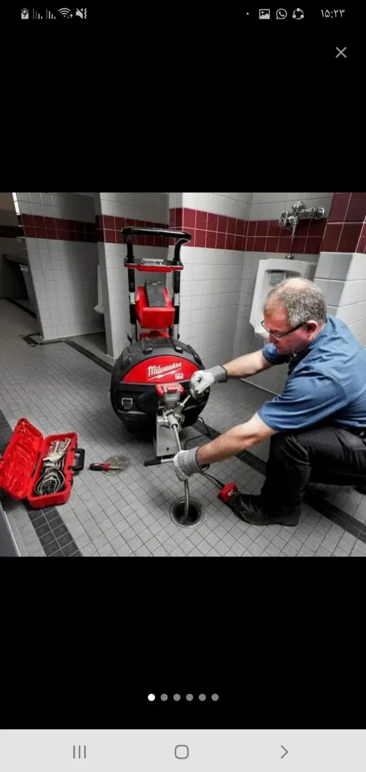 لوله بازکن بادستگاه وفنربرقی تضمینی وبوی بد(مردانی|خدمات پیشه و مهارت|کازرون, |دیوار