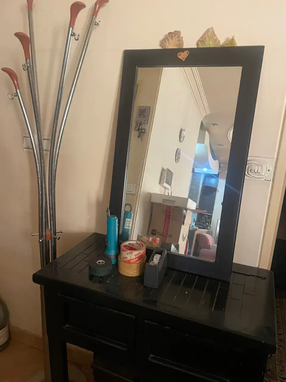 کتابخانه تخت تشک جاکفشی|مبلمان خانگی و میز عسلی|کرج, عظیمیه|دیوار