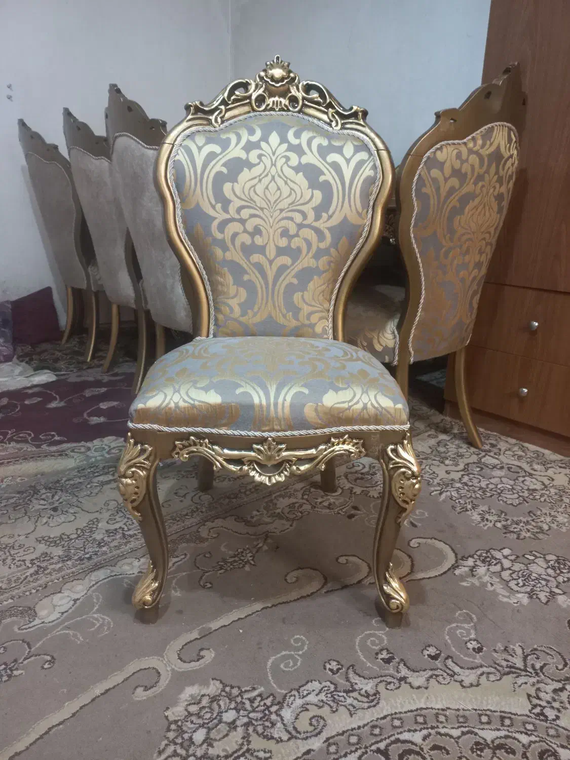 غذاخوری ۸نفره کاملا نو هیچ استفاده نشده|میز و صندلی غذاخوری|تهران, جوادیه تهرانپارس|دیوار