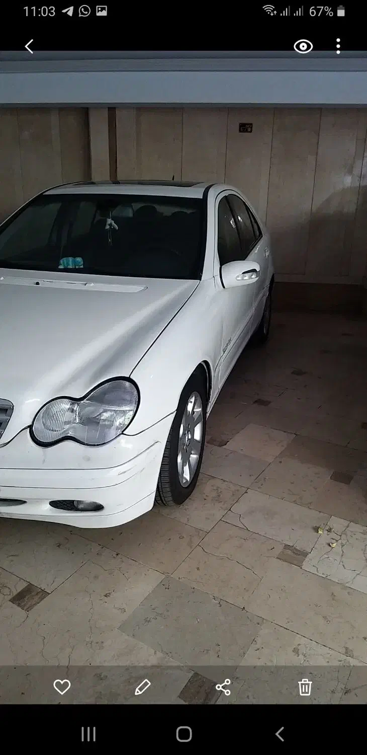 مرسدس بنز C240 مدل سال ۲۰۰۲ اتوماتیک|خودرو سواری و وانت|تهران, فرمانیه|دیوار