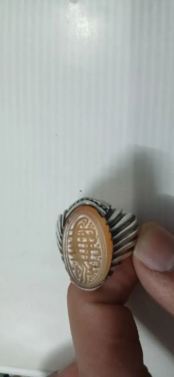 انگشتر خط طغرا|کلکسیون اشیاء عتیقه|بیرجند, |دیوار