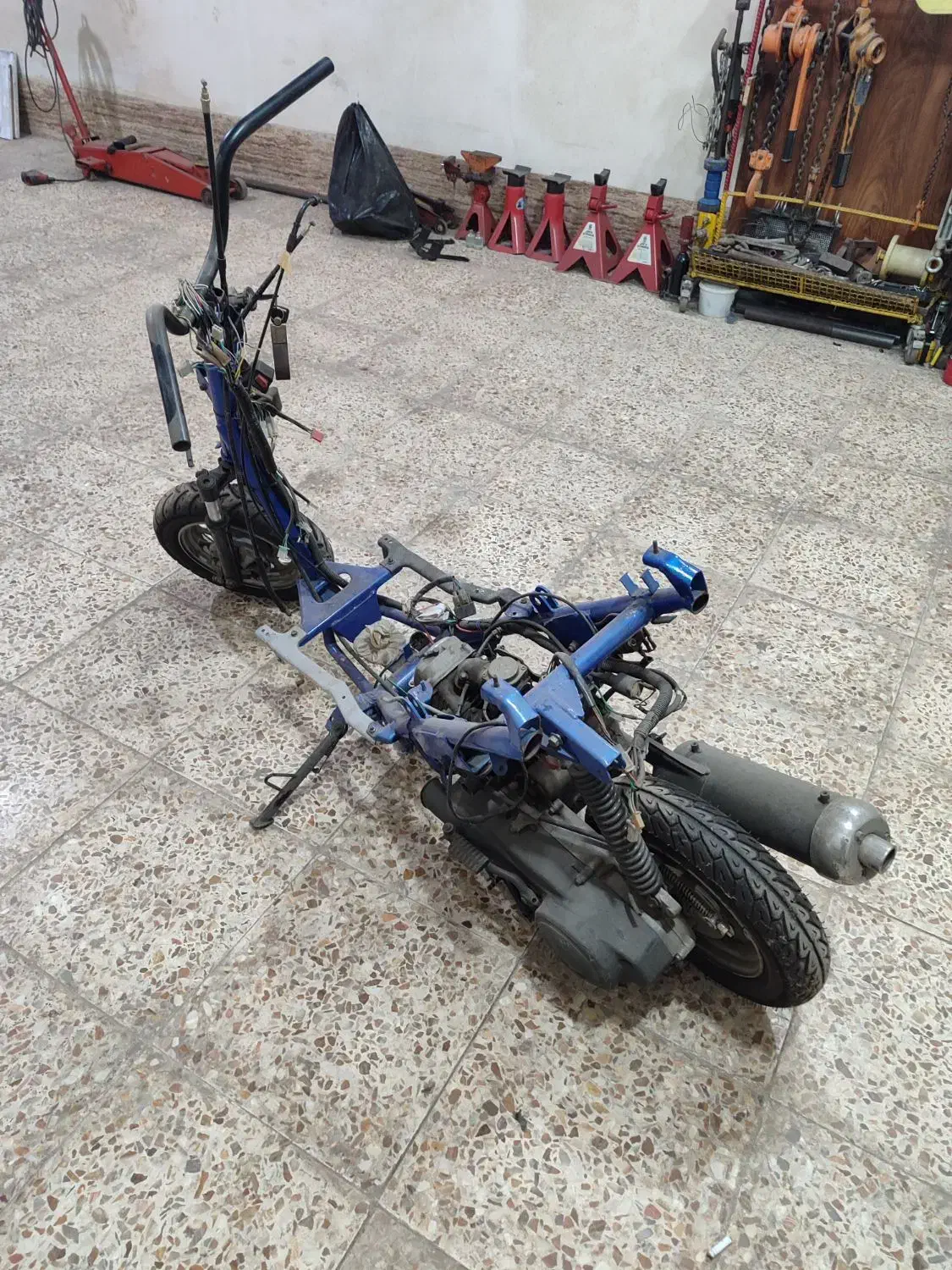 پاکشتی پرواز صد سی سی ، اسکوتر بنزینی|موتورسیکلت|رشت, جانبازان|دیوار