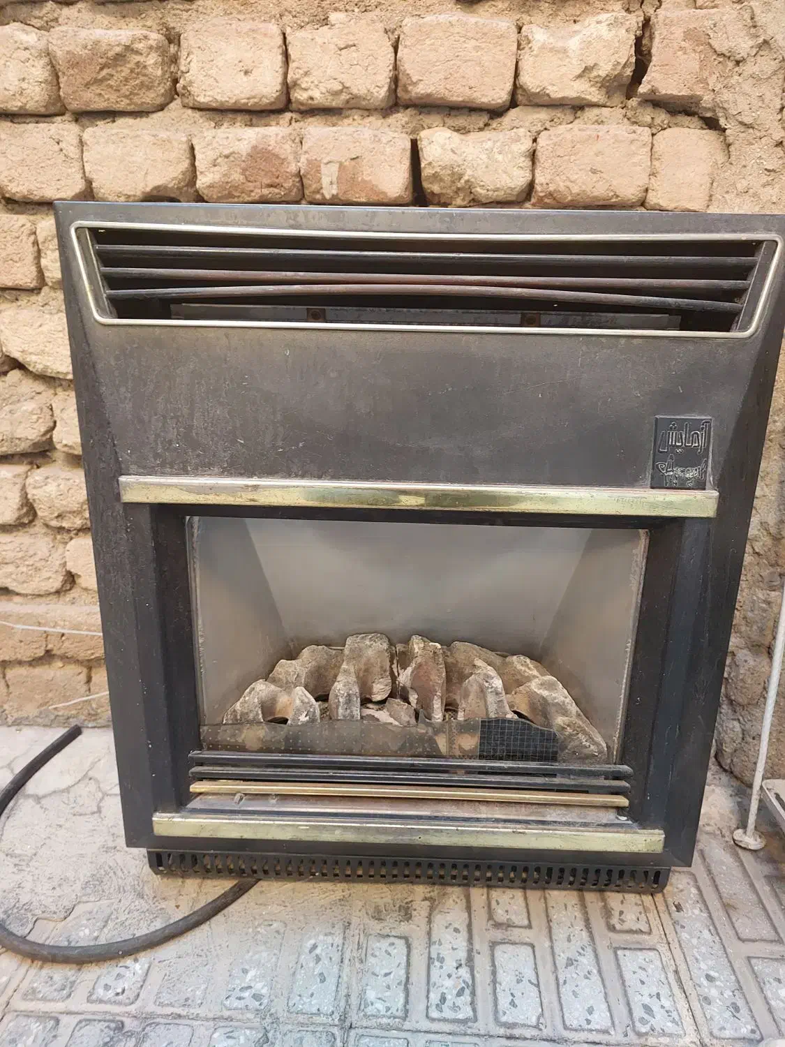 بخاری شومینه|بخاری، هیتر، شومینه|ملایر, |دیوار