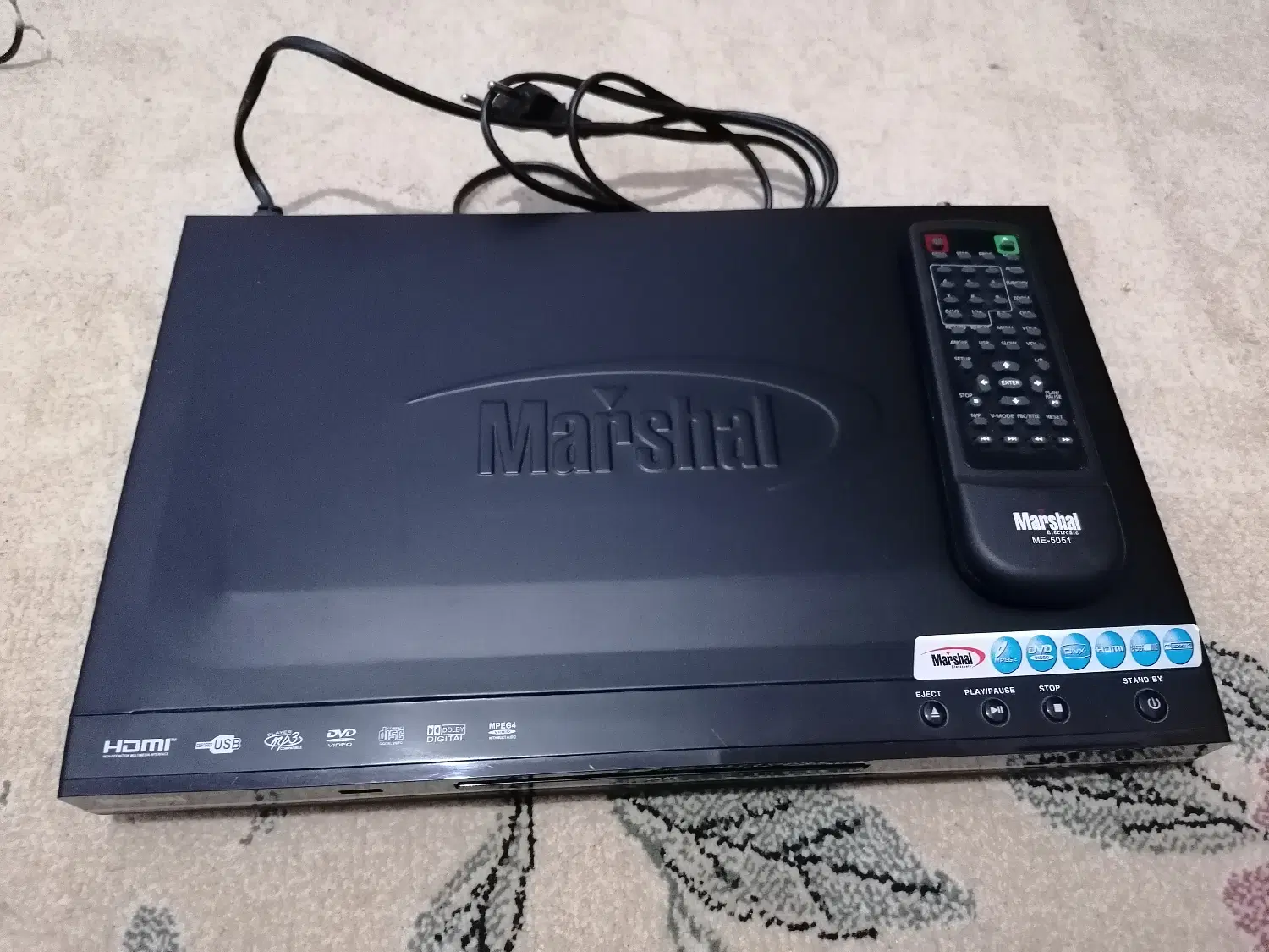 DVD player مارشال|پخش‌کننده DVD و ویدیو|کرج, کوی کارمندان جنوبی|دیوار