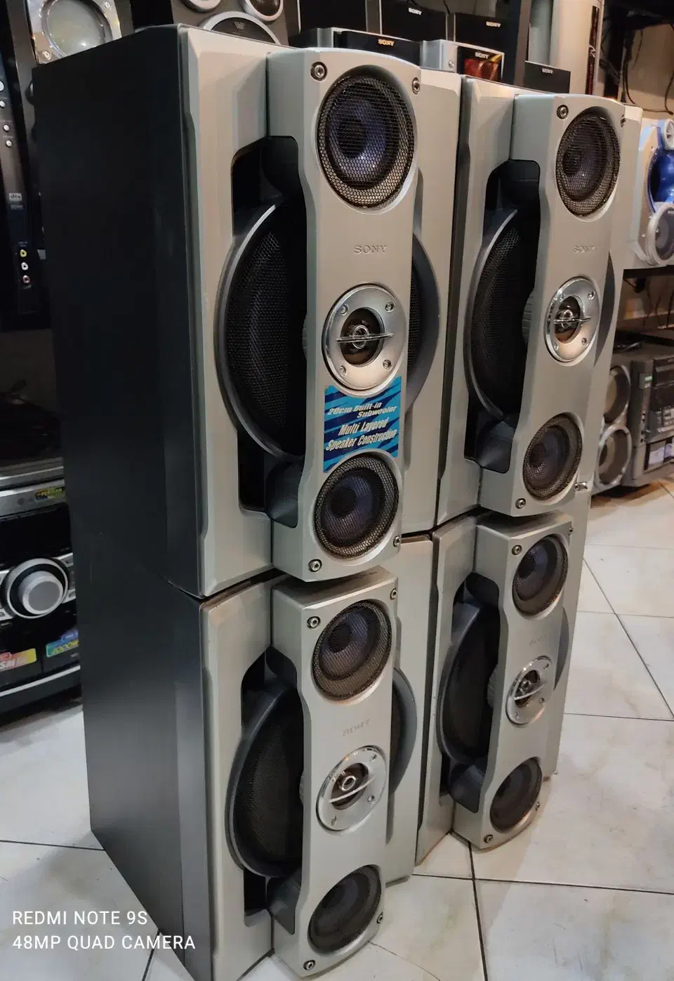 دو جفت باند SONY. GN88 D سالم و تمیز|سیستم صوتی خانگی|تهران, هفت حوض|دیوار