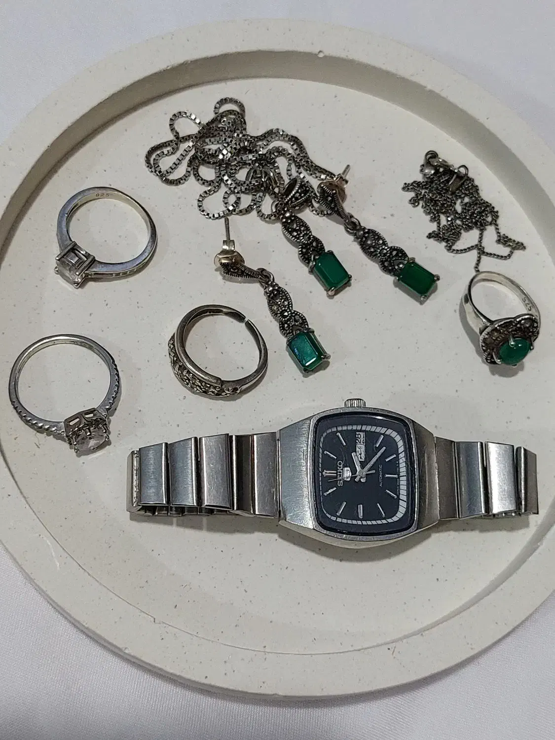 سرویس نقره|کلکسیون اشیاء عتیقه|رشت, رشتیان|دیوار