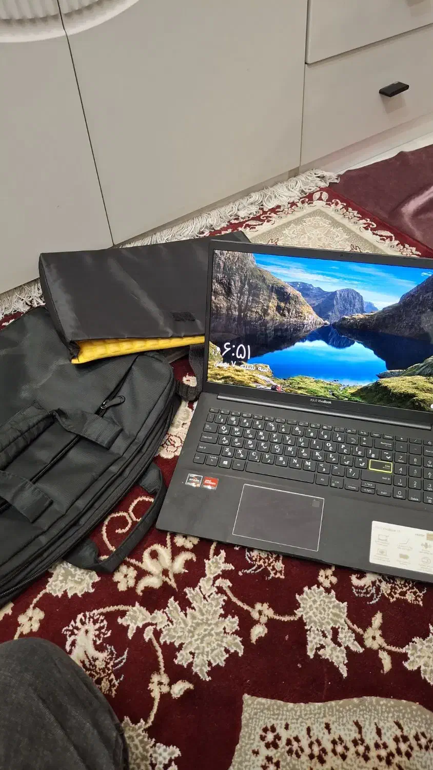 لپتاپ ایسوس ویوو بوک m513OLED|رایانه همراه|ری, شهید غیوری (ابن باویه)|دیوار