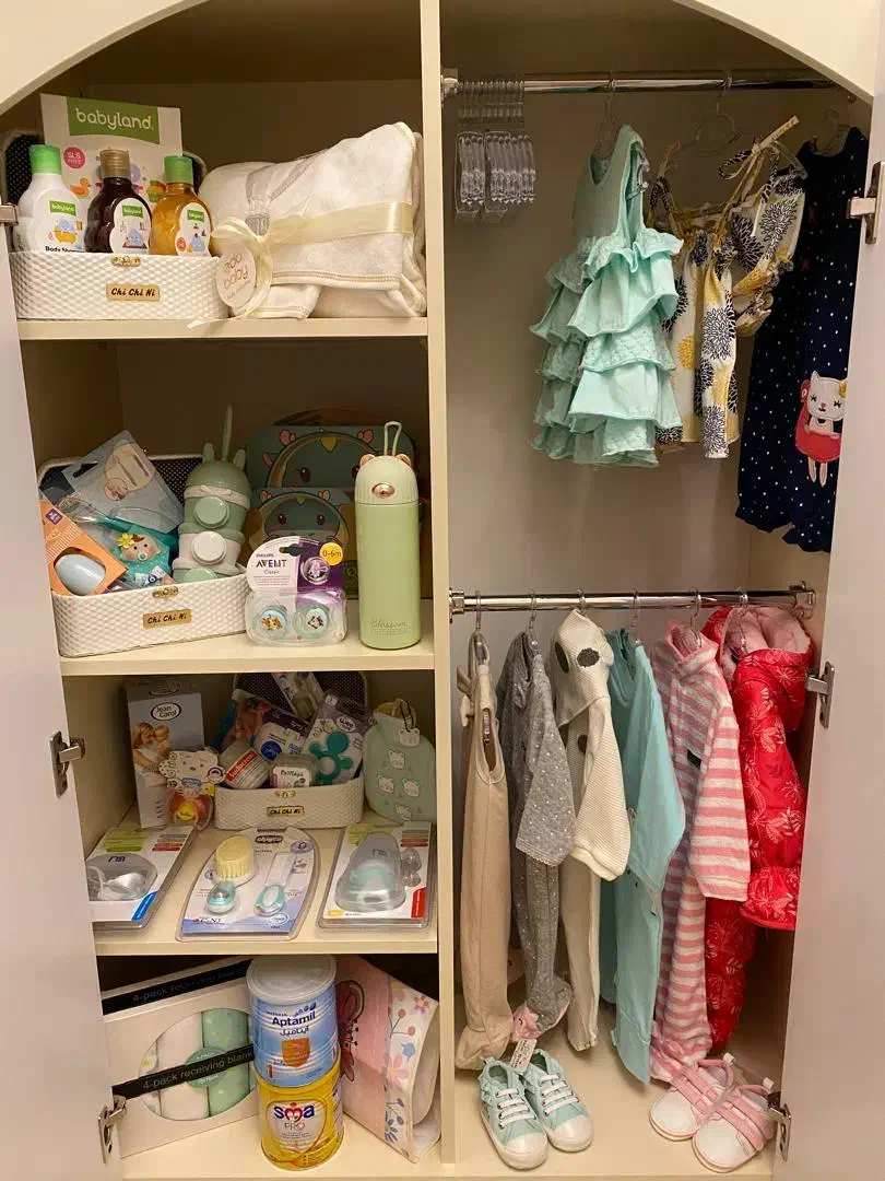 سرویس تخت نوزاد نوجوان و روتختی و پرده اشانتیون|اسباب و اثاث بچه|تهران, حکیمیه|دیوار