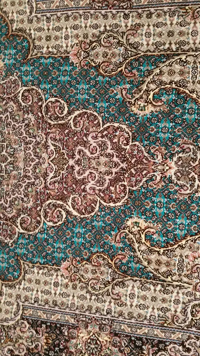 فردش فرش زرنیم ۵۰ رج موج مهر و تابلو فرش ۵۰ رج|فرش|تبریز, |دیوار