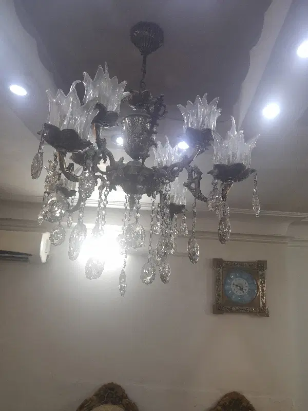 ۲ عدد لوستر برنز|لوستر و چراغ آویز|تهران, سیزده آبان|دیوار
