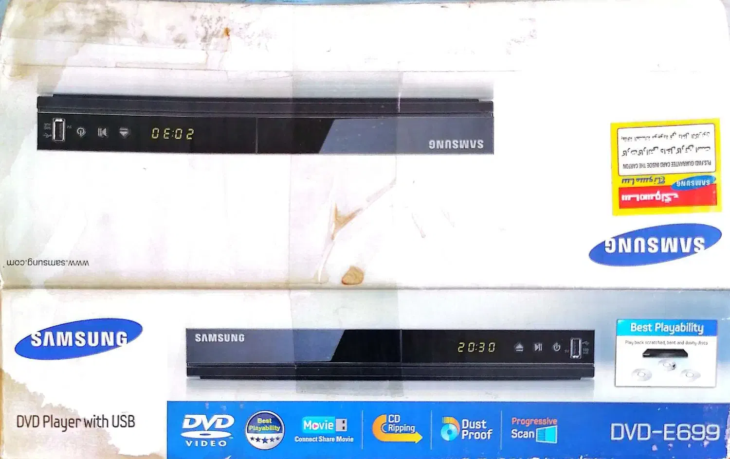 DVDسامسونگ|پخش‌کننده DVD و ویدیو|تهران, افسریه جنوبی|دیوار