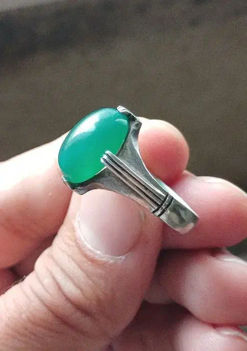 یک عدد انگشتر نقره|بدلیجات|مبارکه, |دیوار