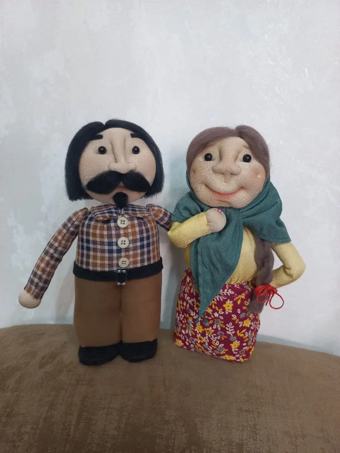 عروسک های نن جون آقا جون|اسباببازی|قزوین, |دیوار