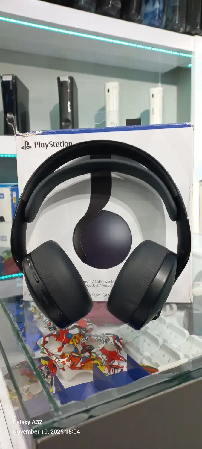 هدفون pulse 3D کارکرده اورجینال در حد اکبند|کنسول، بازی ویدئویی و آنلاین|همدان, |دیوار