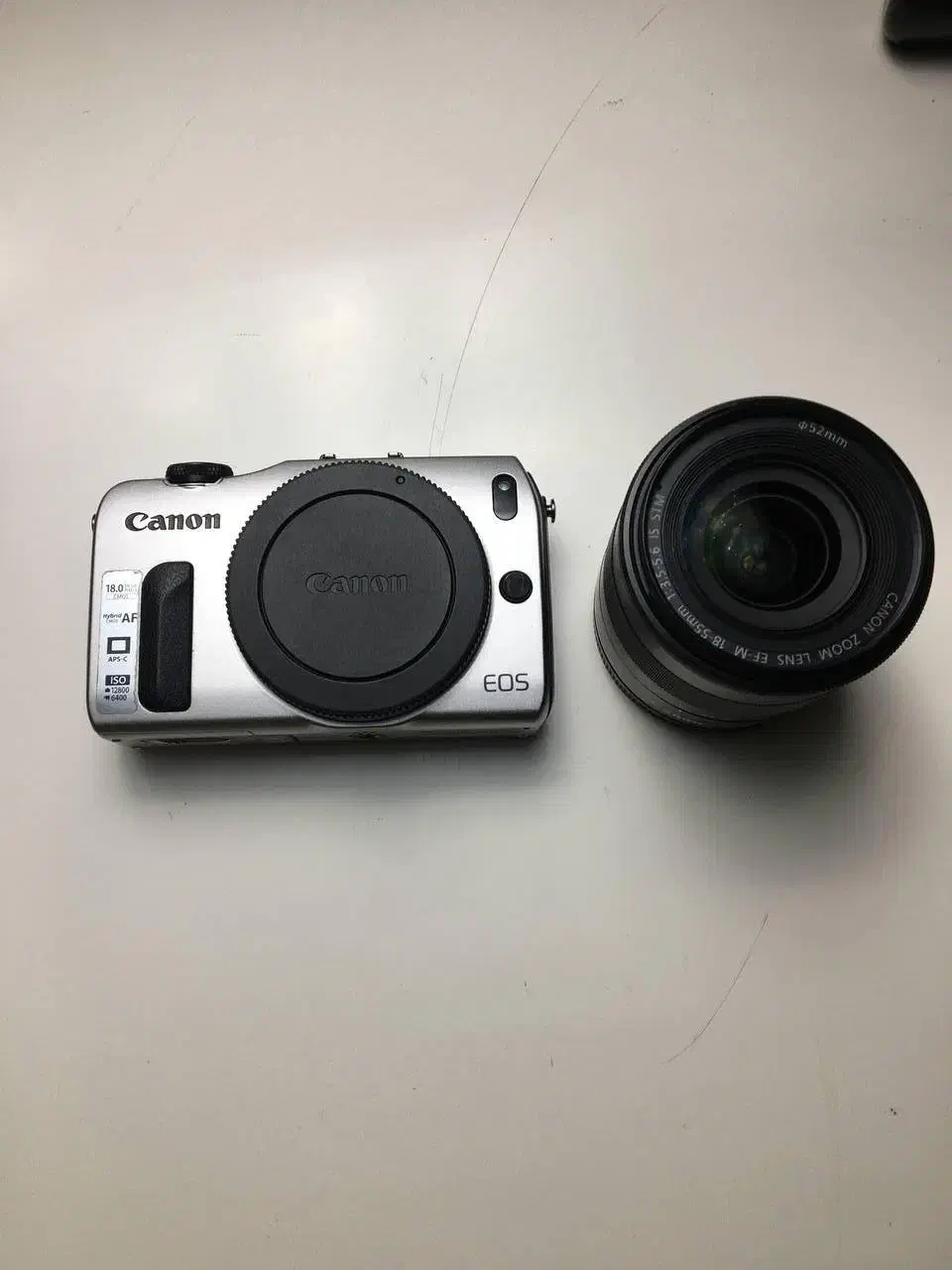 دوربین canon eos m در حد نو|دوربین عکاسی و فیلم‌برداری|آبادان, |دیوار