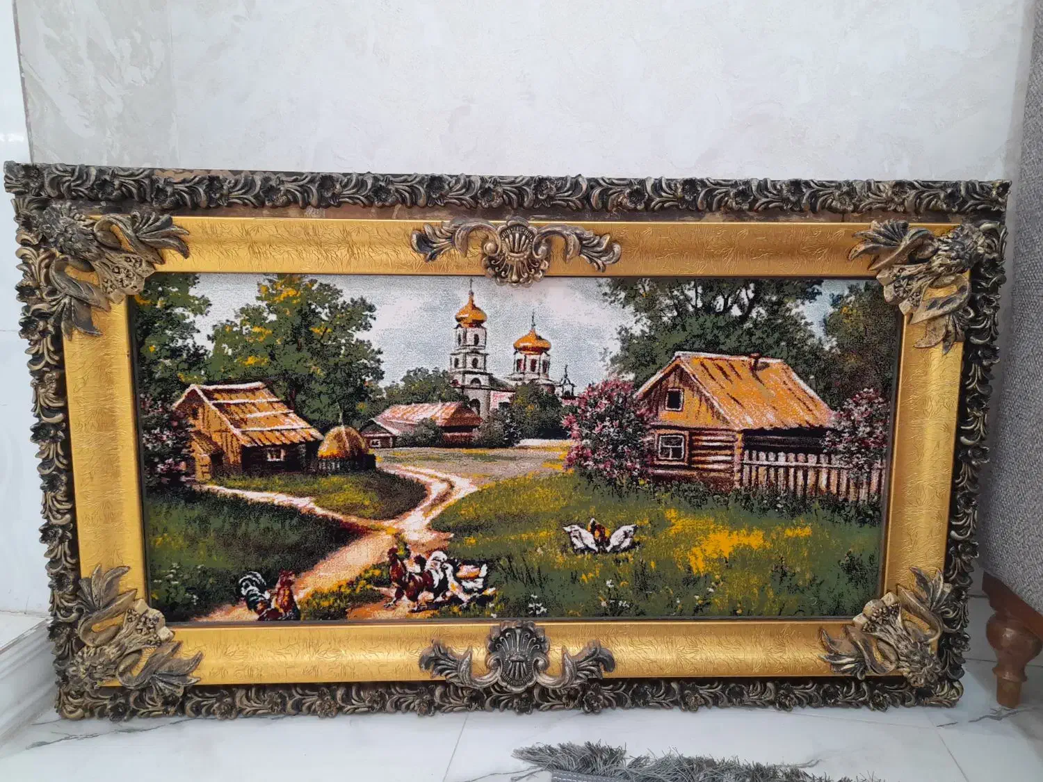 تابلو فرش|تابلو فرش|ابهر, |دیوار