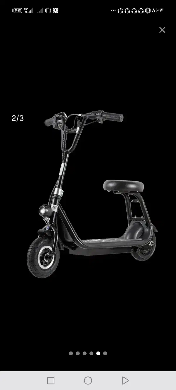 اسکوتر مرتب تمیز|دوچرخه، اسکیت، اسکوتر|سبزوار, قصبه شرقی|دیوار