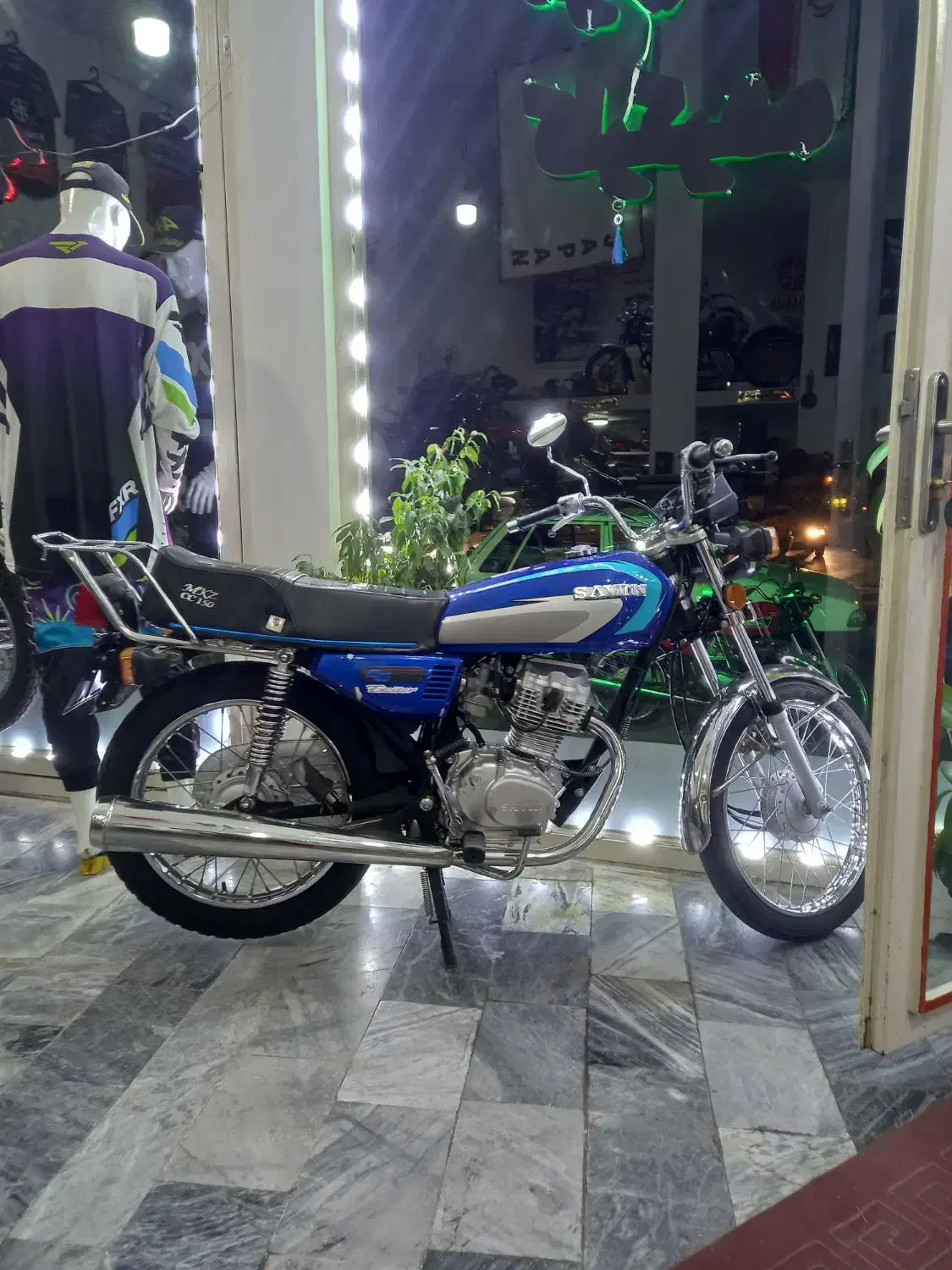 ساوین در حد تمام فابریک مدل ۹۵ مزایده|موتورسیکلت|میاندوآب, |دیوار