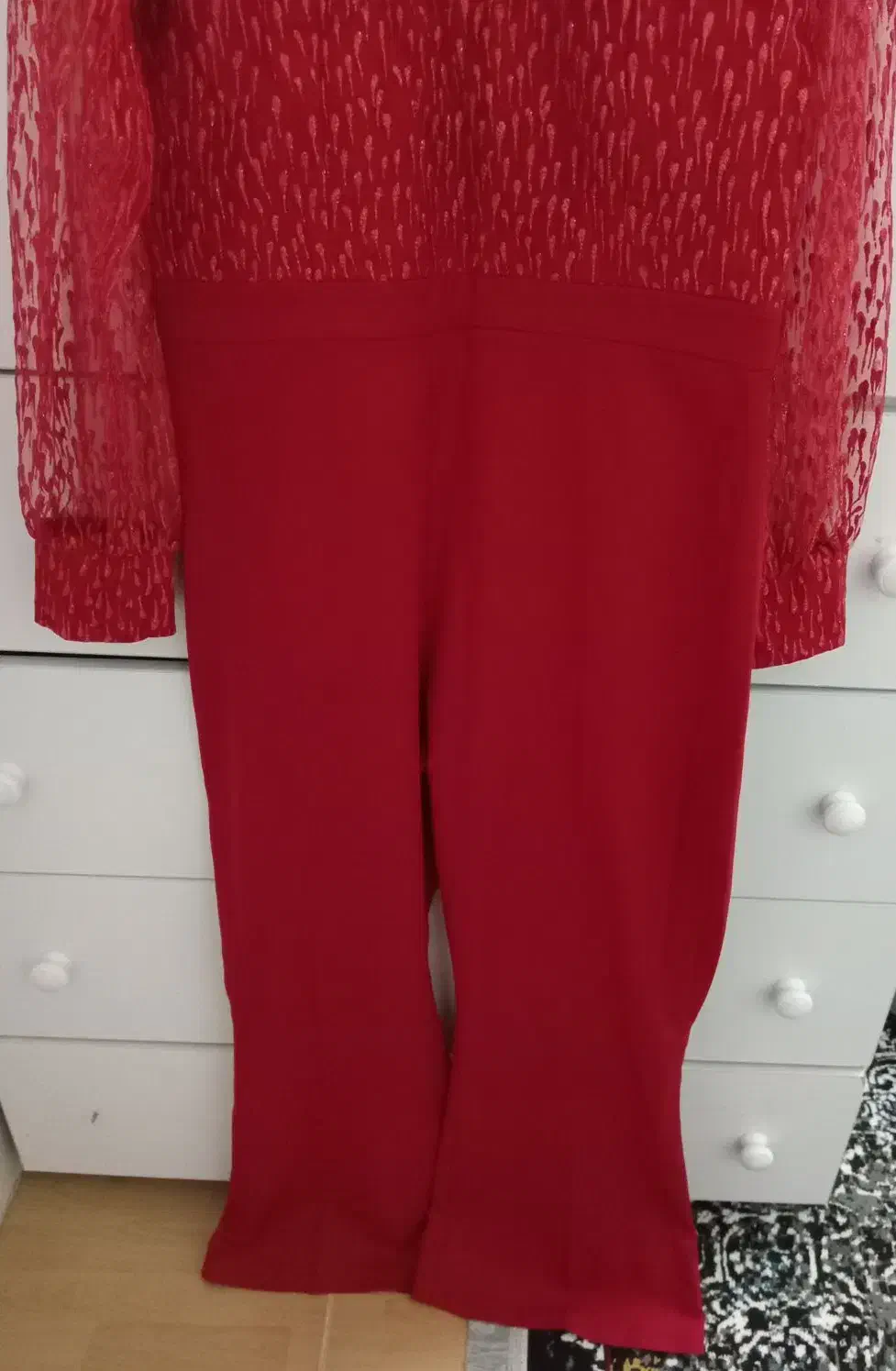 پیراهن مجلسی گوجه ای|لباس|گرگان, |دیوار