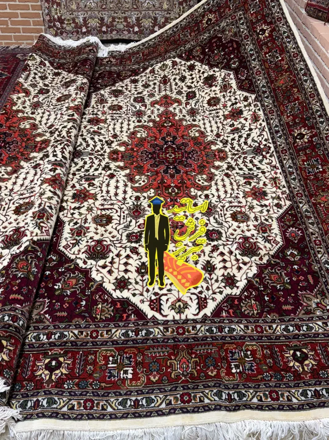 فرش جفت۶ متر قبا آذرشهر اصل (اقساط بدون بهره)|فرش|تبریز, |دیوار