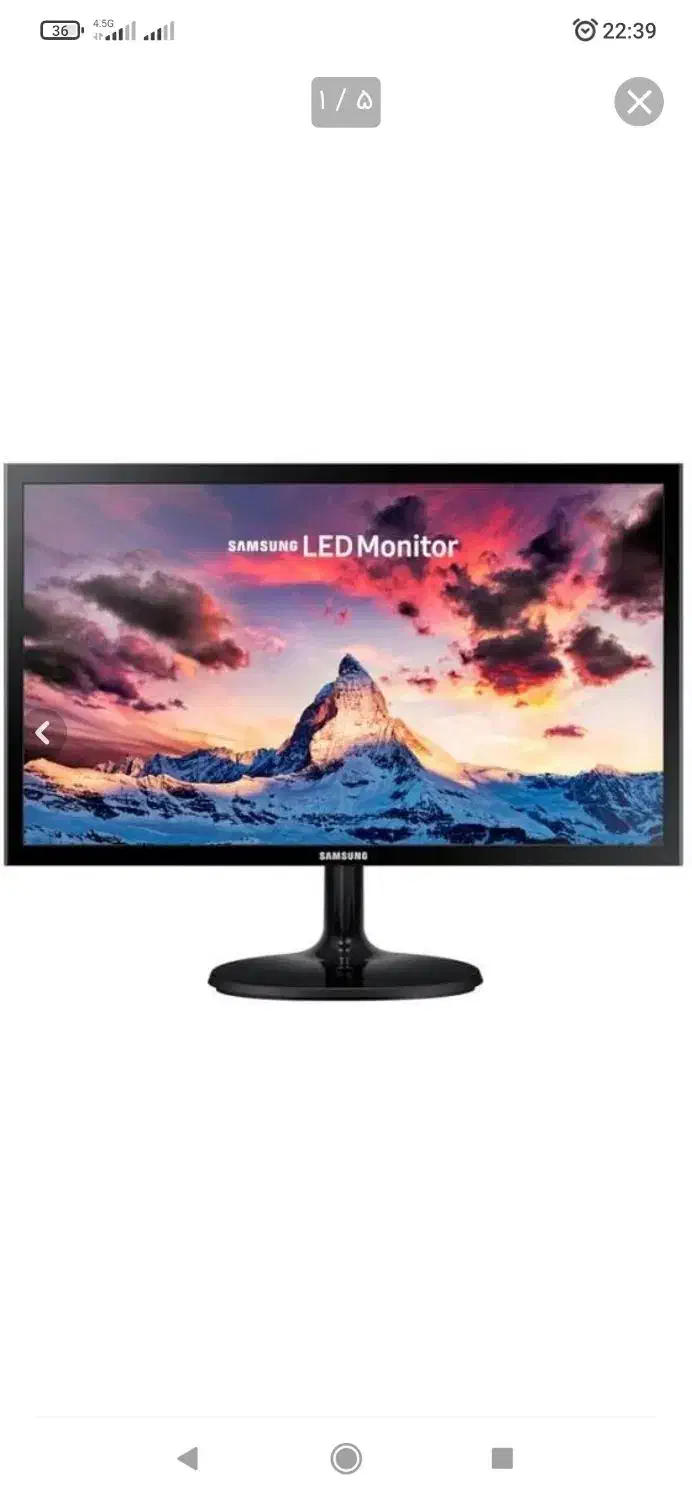 مانیتور22سامسونگ|قطعات و لوازم جانبی رایانه|تهران, بیسیم|دیوار