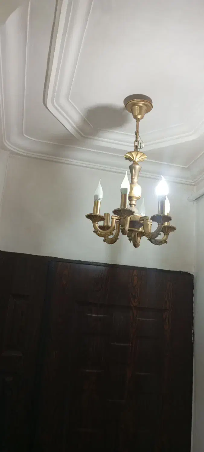 باسلام 5عدد لوستر تمام برنز انصاری|لوستر و چراغ آویز|ارومیه, |دیوار