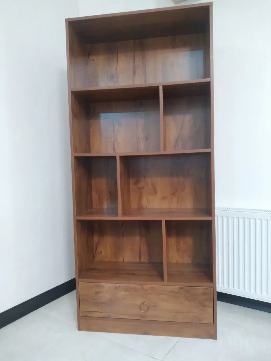 کتابخانه جادار و زیبا|کتابخانه، شلف، قفسه‌های دیواری|ساری, |دیوار