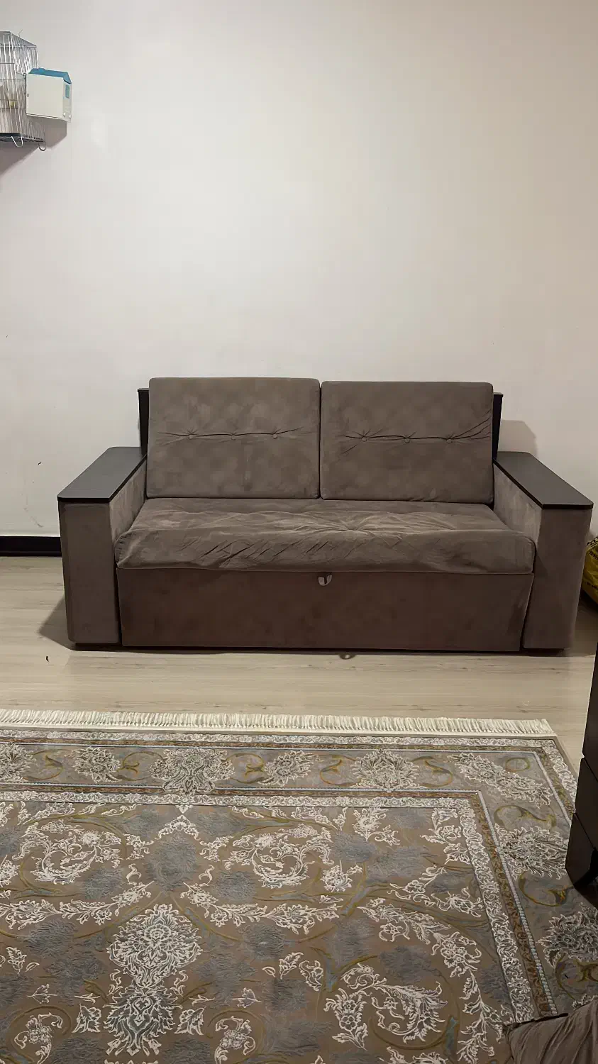 سرویس خواب نوجوان و تخت دونفره تاشو|تخت و سرویس خواب|فردیس, شهرک ناز|دیوار