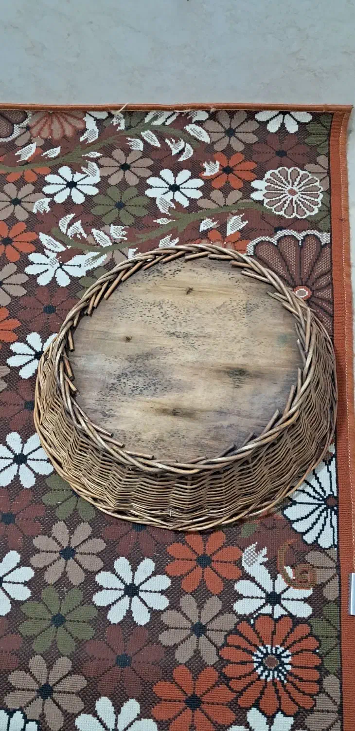 سبد حصیری|صنایع دستی و سایر لوازم تزئینی|قم, قلعه کامکار|دیوار