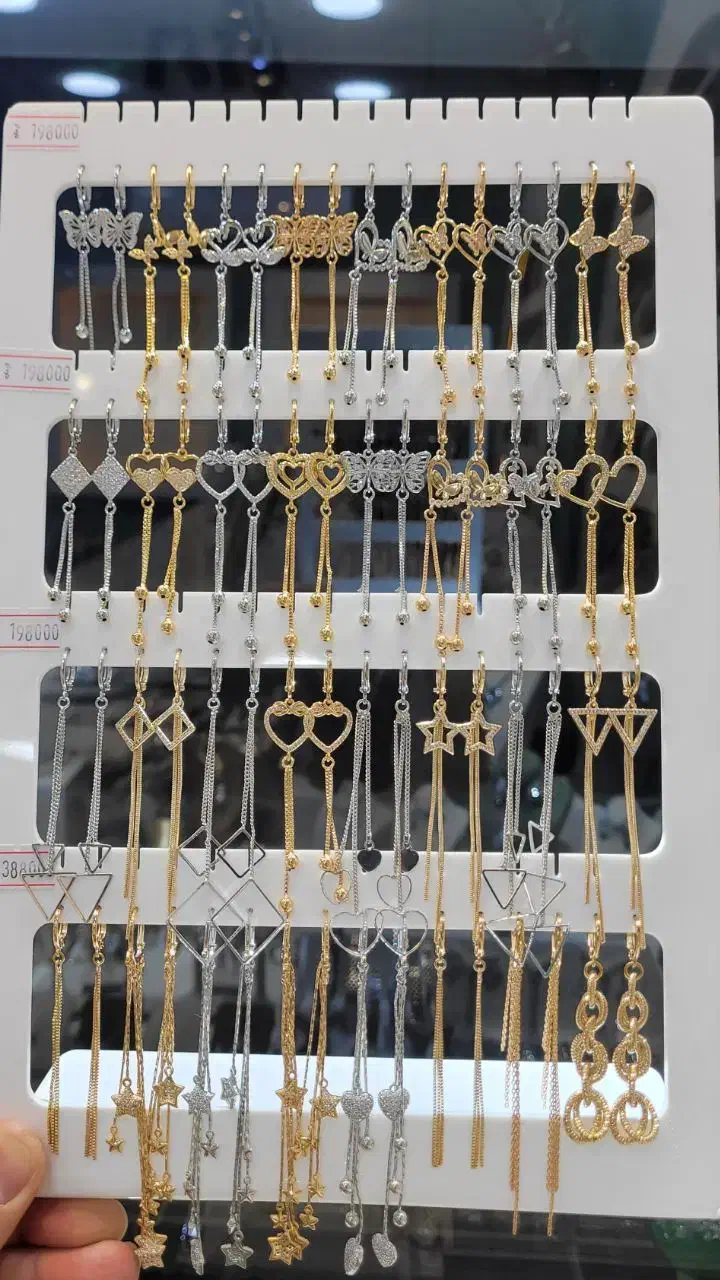 گوشواره ژوپینگ رنگ ثابت|بدلیجات|قم, صفائیه|دیوار