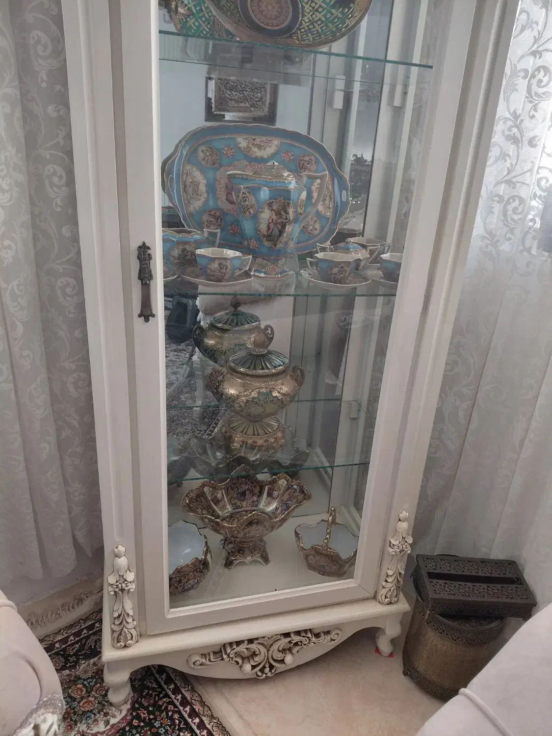 بوفه|بوفه، ویترین، کنسول|تاکستان, |دیوار