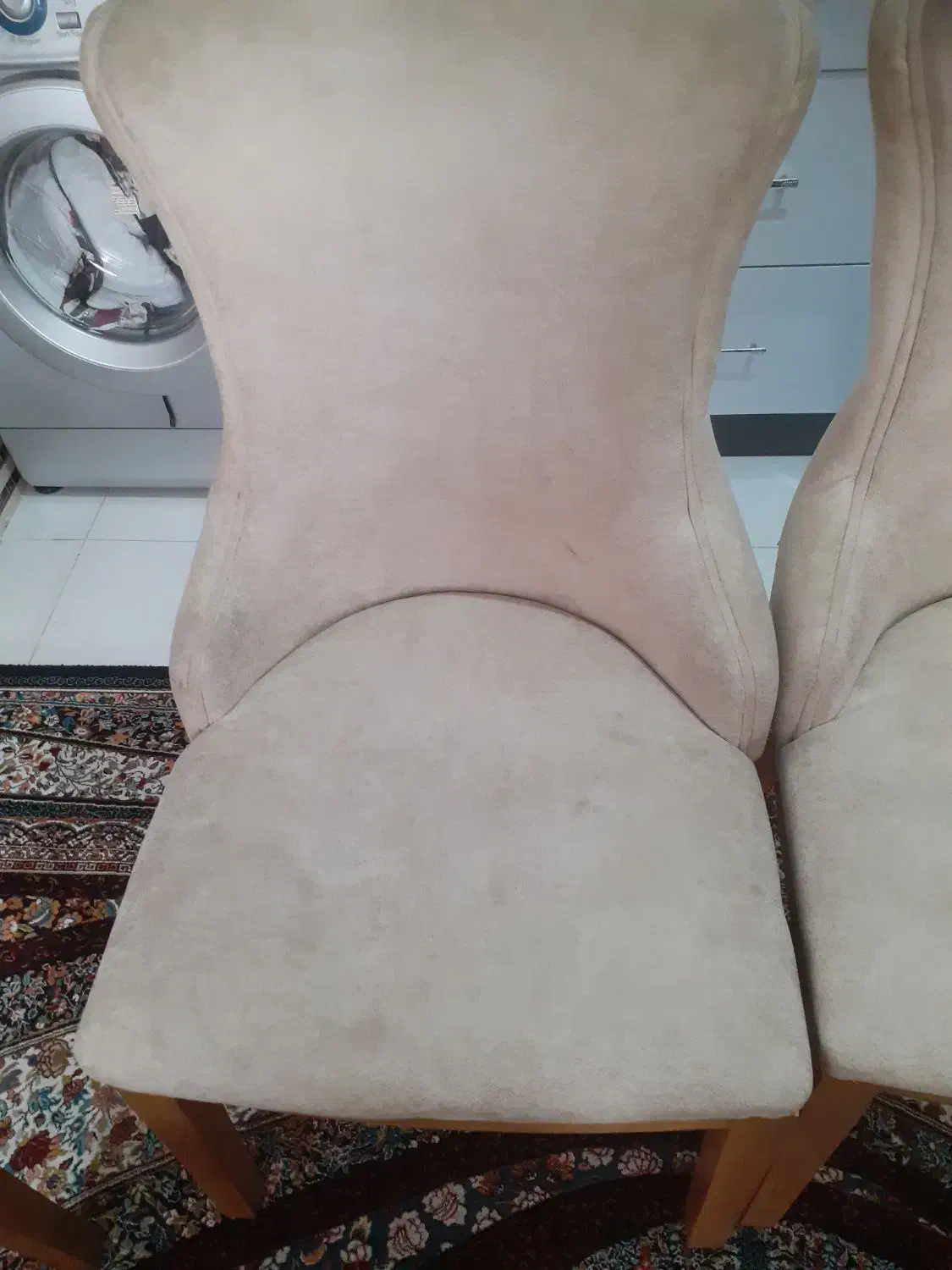 صندلی درحدنوهر۶تا باهم ۷۵۰۰تومان|میز و صندلی غذاخوری|فومن, |دیوار