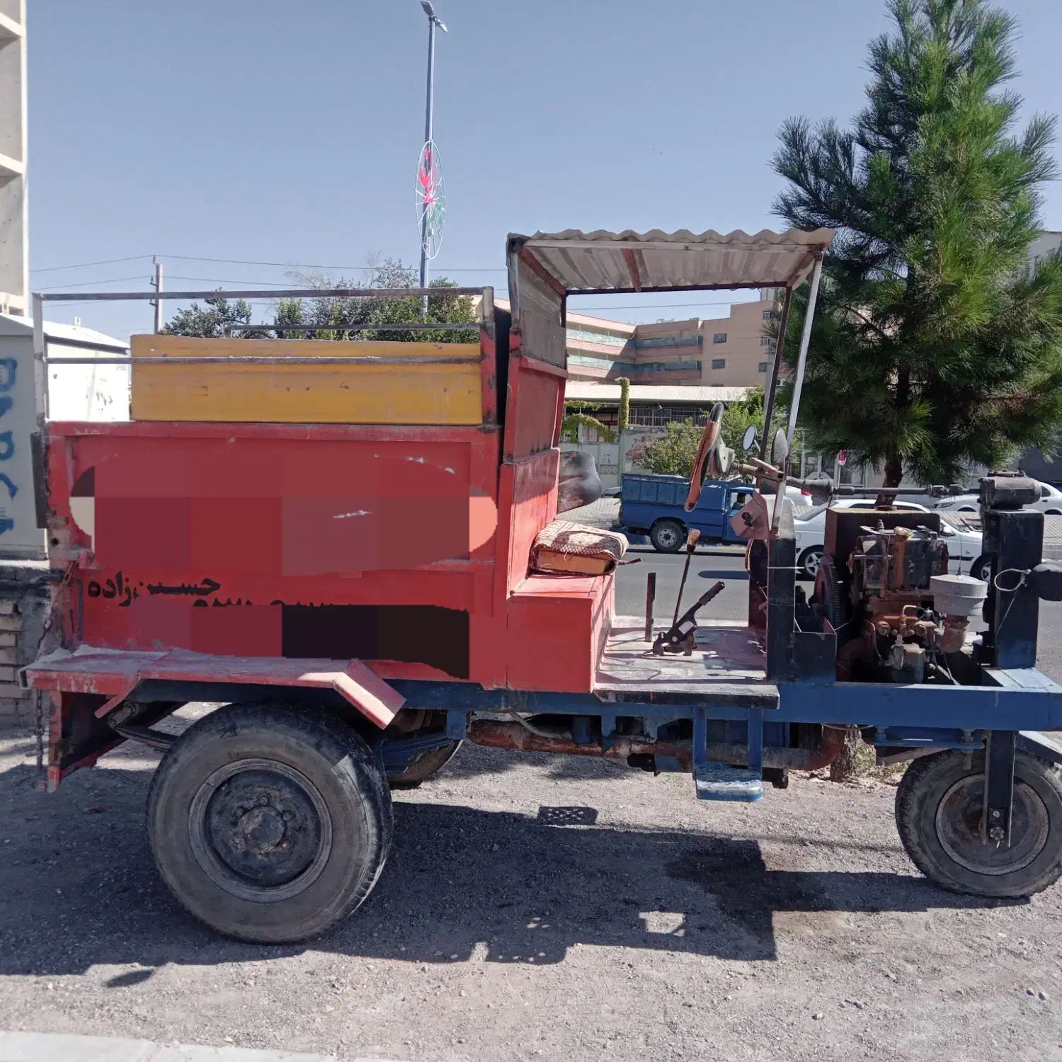 حمل مصالح ساختمانی با سه چرخ کمپرسی|خدمات حمل و نقل|میانه, |دیوار