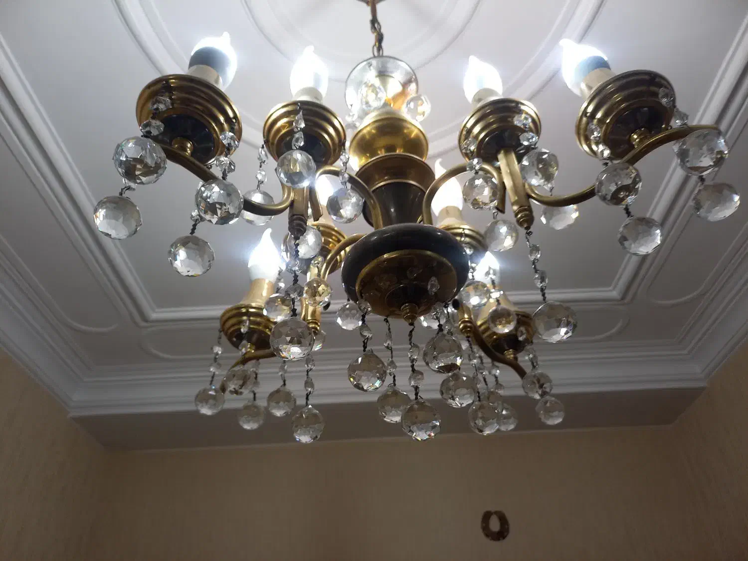 لوستر برنز|لوستر و چراغ آویز|کرج, مهرویلا شمالی|دیوار