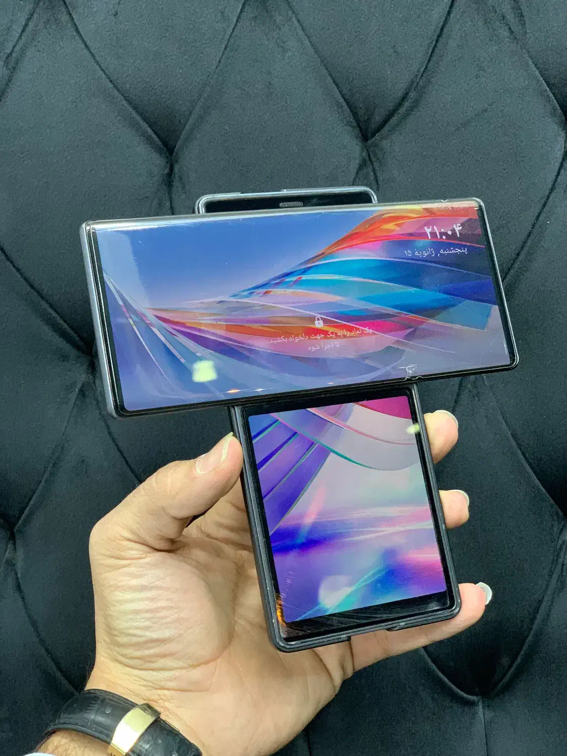 Lg wing|موبایل|سمنان, |دیوار