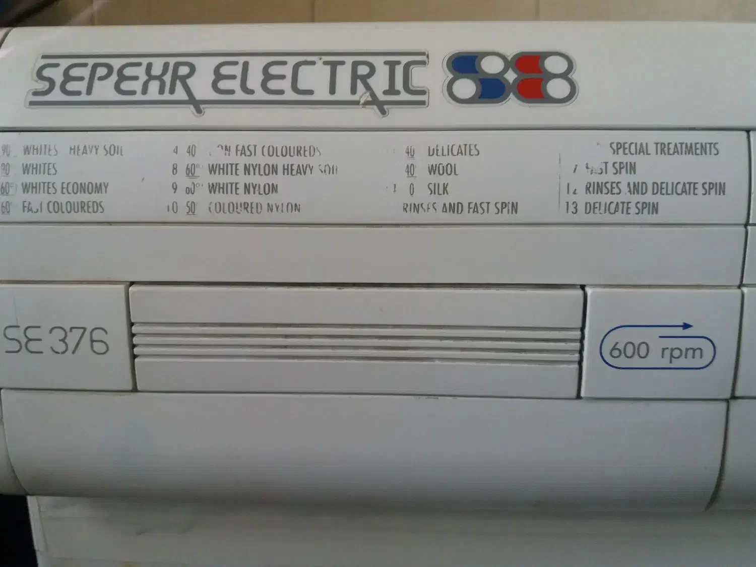 ماشین لباسشویی سپهر الکتریک - Sepehr Electric|ماشین لباسشویی و خشک‌کن لباس|ری, دولت‌آباد|دیوار