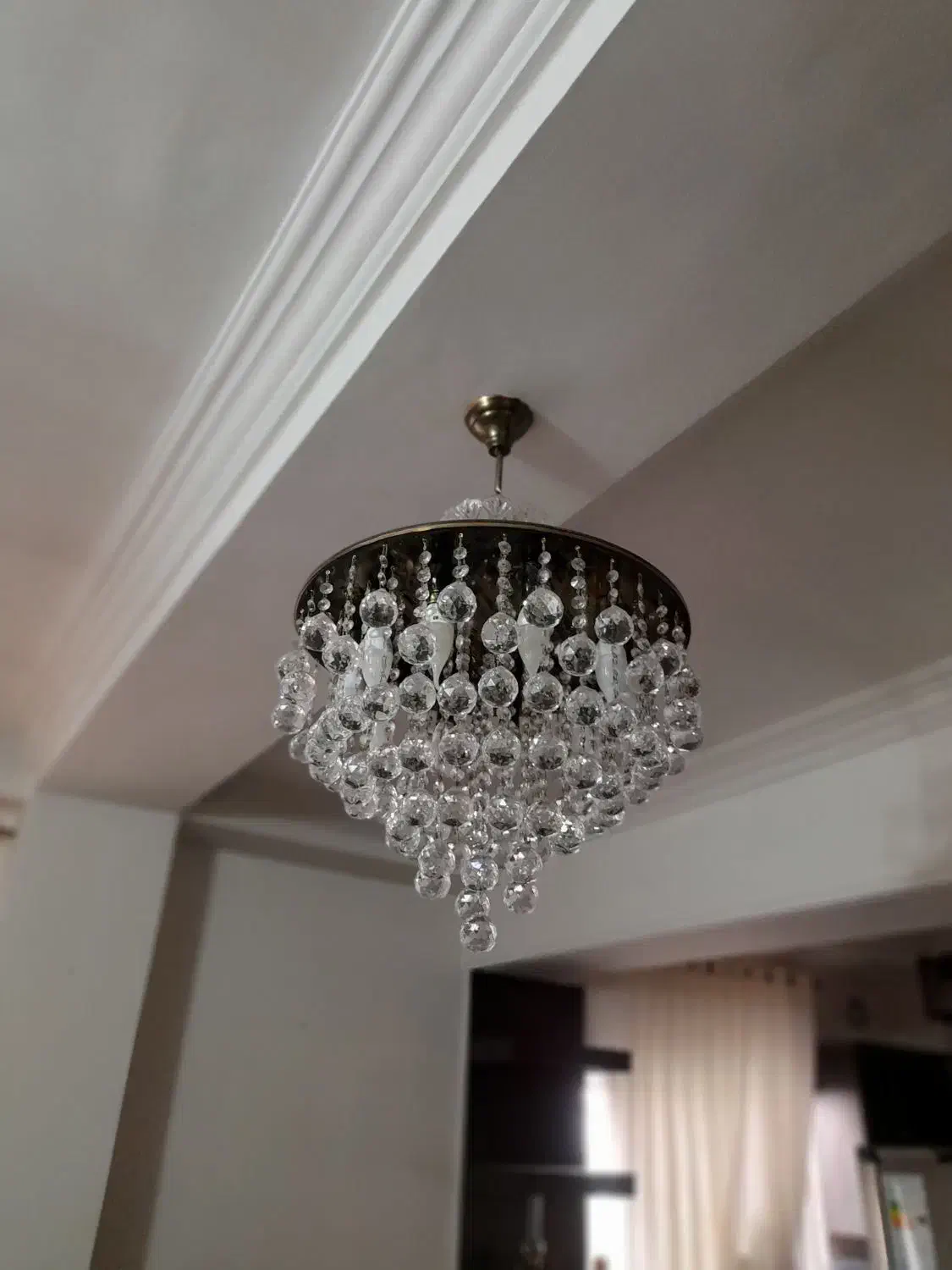 لوستر برنج|لوستر و چراغ آویز|گرگان, |دیوار