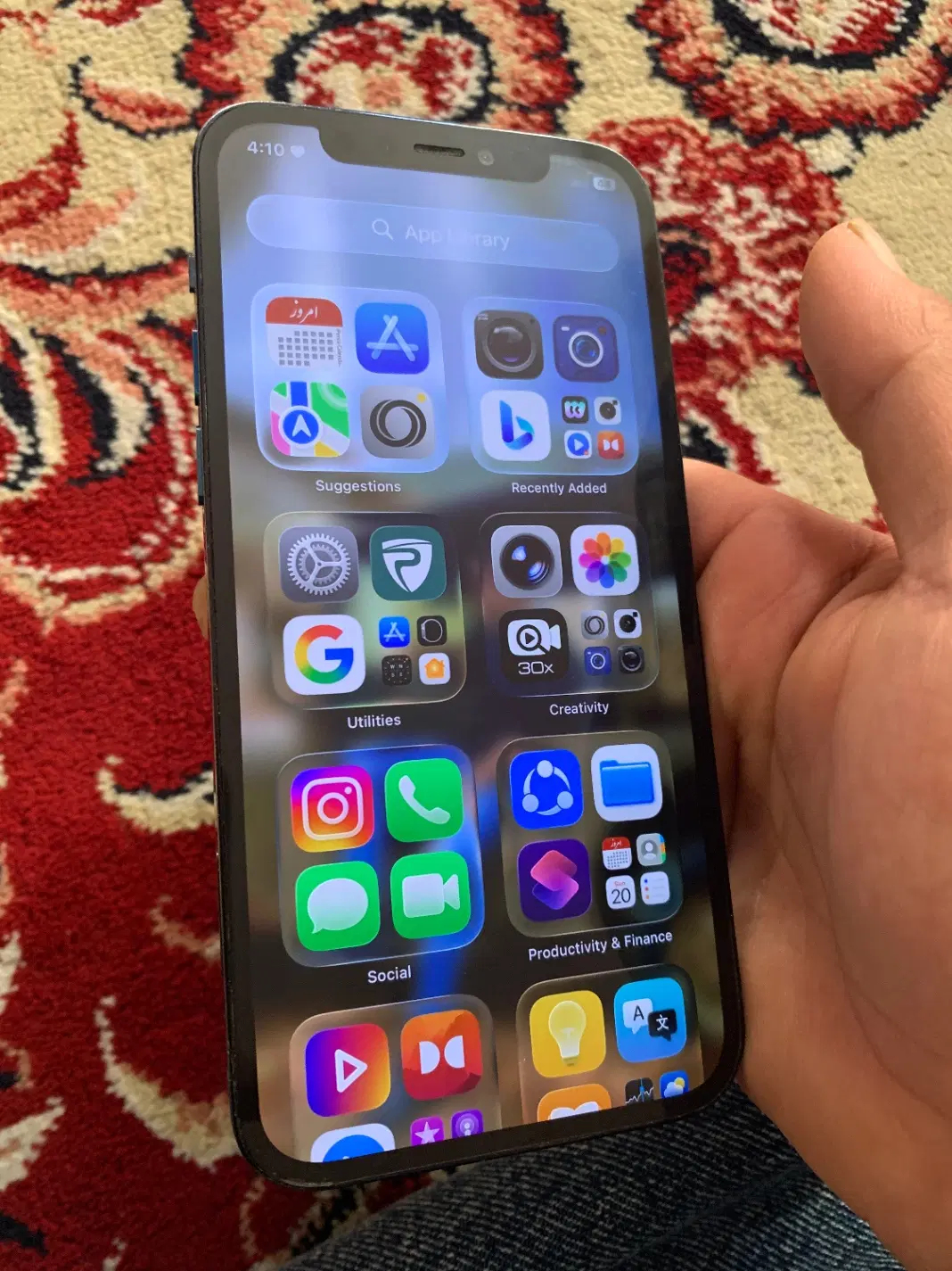 i phone 12pro|موبایل|خمینی‌شهر, |دیوار