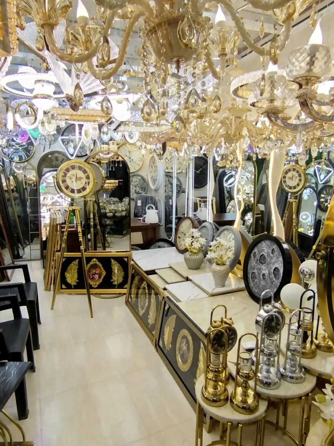 لوستر دنیای نور|لوستر و چراغ آویز|شوشتر, |دیوار