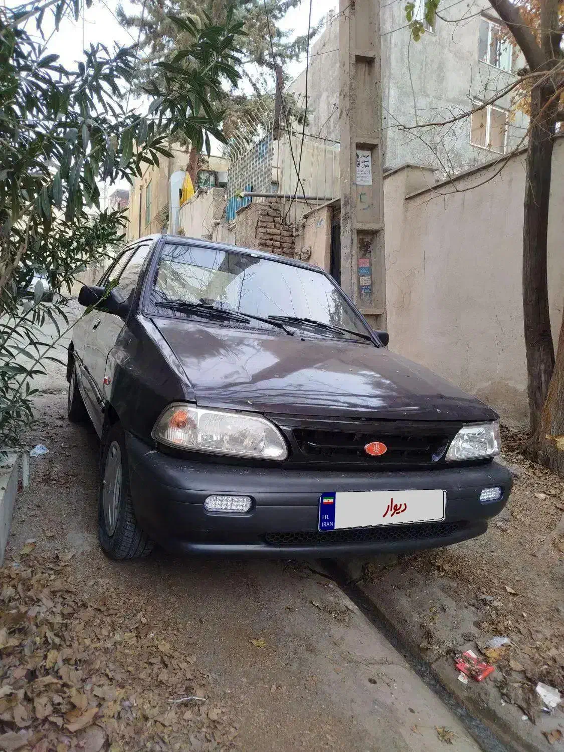 پراید مدل ۸۱ رنگ زغالی متالیک|خودرو سواری و وانت|بومهن, |دیوار