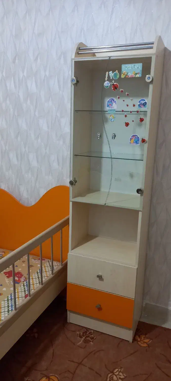 تخت و کمد کودک|تخت و سرویس خواب|تبریز, |دیوار