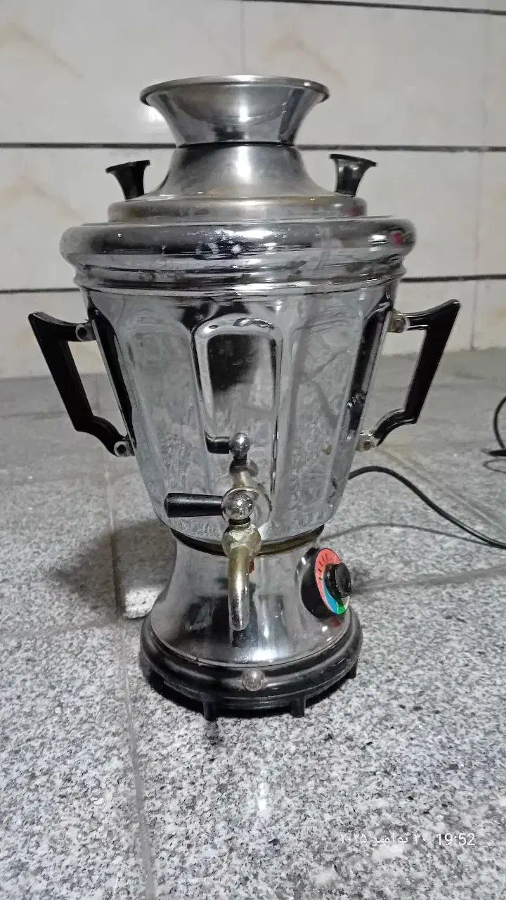 سماور برقی قدیمی|سماور، چای‌ساز، قهوه‌ساز|تهران, پرستار|دیوار