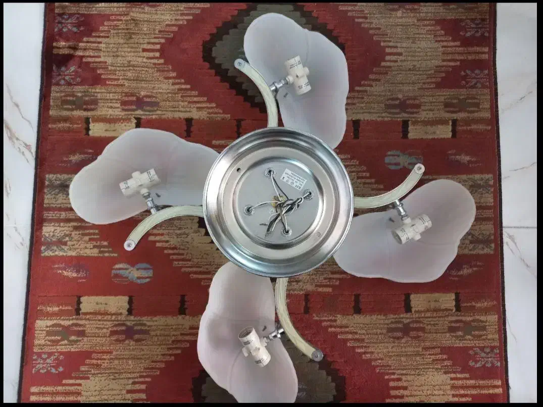 2عدد لوستر|لوستر و چراغ آویز|تبریز, |دیوار